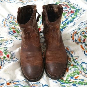 Ariat cowboy booties